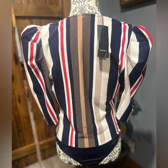 NWT Studio F size small retro bodysuit - Picture 2 of 5